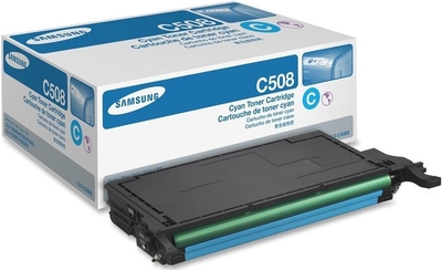 Samsung CLT-C508S Cyan Original Toner - CLP-620 / CLP-670 / CLX-6250 - 1