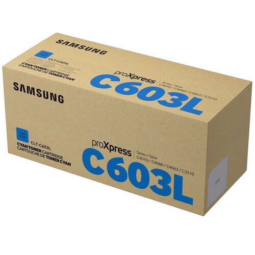 Samsung CLT-C603L Cyan Original Toner - ProXpress C4010n / C4060fd