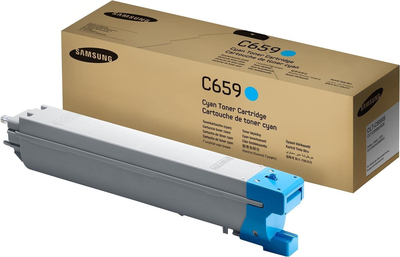 SAMSUNG - Samsung CLT-C659S/ELS Cyan Original Toner - CLX-8640ND