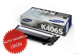 Samsung CLT-K406S Black Original Toner - CLP-365 / CLX-3305 (Damaged Box)