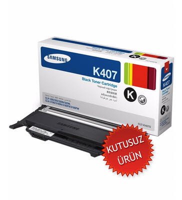 Samsung CLT-K407S/SEE Black Original Toner - CLP-320 (Without Box) 