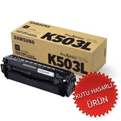 Samsung CLT-K503L /SEE Black Original Toner - SL-C3060FR (Damaged Box)