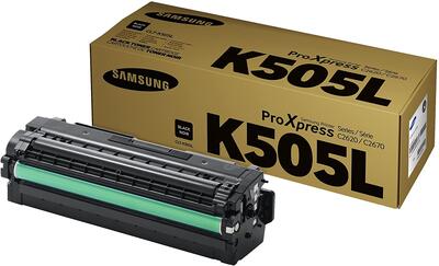 Samsung CLT-K505L Black Original Toner - SL-C2620DW 