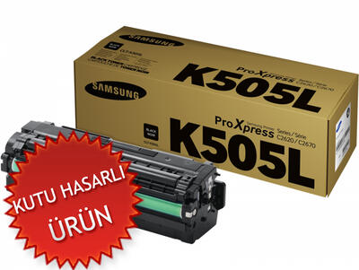 Samsung CLT-K505L/ ELS Black Original Toner (Damaged Box) 