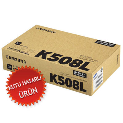 Samsung CLT-K508L/SEE Black Original Toner - CLP-620 (Damaged Box) 