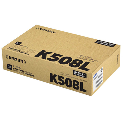 SAMSUNG - Samsung CLT-K508L/SEE Black Original Toner - CLP-620 / CLP-670