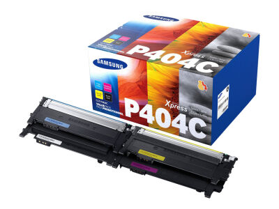 Samsung CLT-P404C/SEE (SU370A) 4lü Paket Orjinal Toner - Xpress SL-C430 / SL-C480 - 2