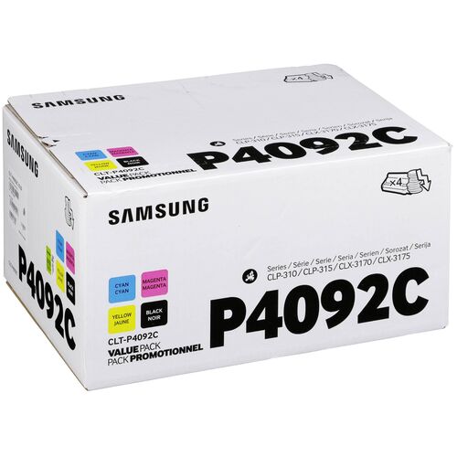 Samsung CLT-P4092C 4 Renkli Orjinal Toner - CLP315 / CLP310 (T16612) - 1