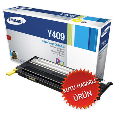 Samsung CLT-Y409S/SEE Yellow Original Toner - CLP-315 / CLP-310 (Damaged Box) 