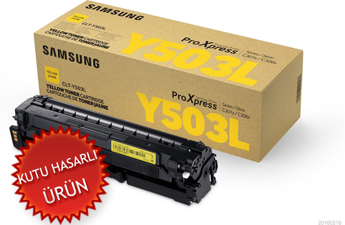 Samsung CLT-Y503L /SEE Sarı Orjinal Toner - SL-C3060FR (C) - 1