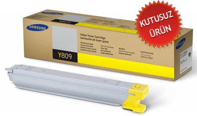 Samsung CLT-Y809S Yellow Original Toner - CLX-9201 / CLX-9251 (Without Box) 