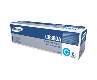 SAMSUNG - Samsung CLX-C8380A Cyan Original Toner - CLX-8380ND