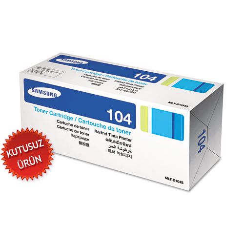 Samsung MLT-D104S Siyah Orjinal Toner - ML-1660 / SCX-3200 (U) (T9938) - 1