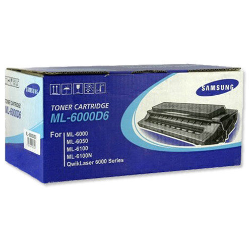 Samsung ML-6000D6/SEE Black Original Toner - ML6000 / 6100 / 6050 - 1