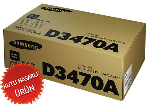 Samsung ML-D3470A/EUR Black Original Toner - ML-3471 (Damaged Box) - 1