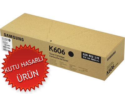 SAMSUNG - Samsung MLT-K606S/ELS Black Original Toner - SCX-8030ND / SCX-8230NA (Damaged Box)