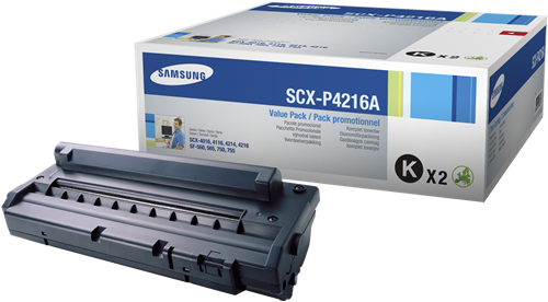 Samsung SCX-P4216A/ ELS İkili Paket Orjinal Toner (T12439) - 1