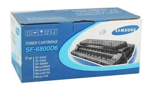 Samsung SF-6800D6/ELS Black Original Toner - SF-6800 / SF-6900 - 1