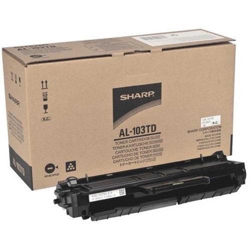 Sharp AL-103TD Black Original Toner - AL-1031WH / AL-1035WH