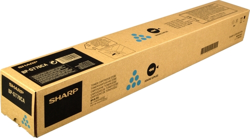 Sharp BPGT70CA Cyan Original Toner - BP-50C26 / BP-50C55