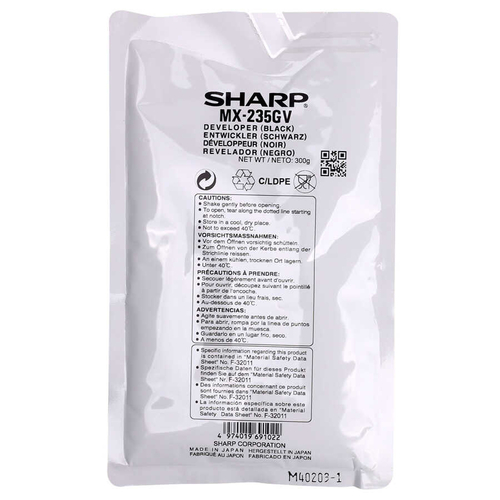 Sharp MX-235GV Original Developer - AR-5618 / AR-5620 - 1