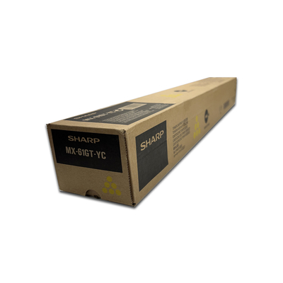 SHARP - Sharp MX-61GT-YC Yellow Original Toner - MX-2651 / MX-3051