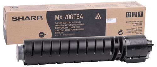 Sharp MX-70GTBA Black Original Toner - MX-5500 / MX-6200 - 1