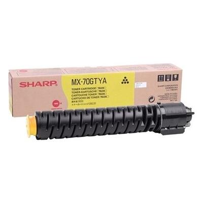 Sharp MX-70GTYA Yellow Original Toner - MX-5500 / MX-6200 