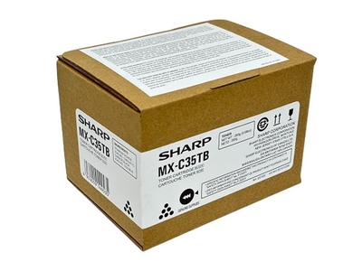 SHARP - Sharp MX-C35TB Black Original Toner - MX-C357F