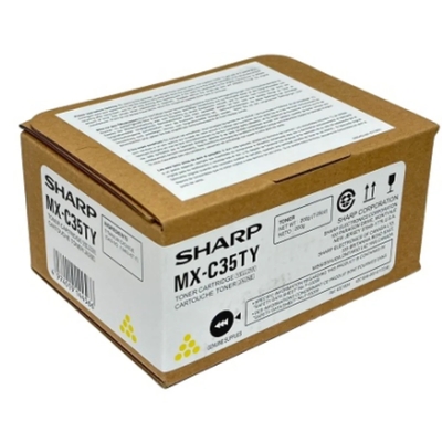 SHARP - Sharp MX-C35TY Sarı Orjinal Toner - MX-C357F