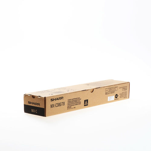 Sharp MX-C38GTB Black Original Toner - MX-C310 / MX-C380 - 1