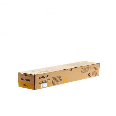 Sharp MX-C38GTY Yellow Original Toner - MX-C310 / MX-C380 