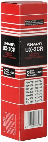 Sharp UX-3CR Original Thermal Transfer Ribbon - UX300 / UX-305 / UX-460 - 1