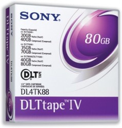 Sony DLT-IV (DLT-4) Data Cartridge 40GB / 80GB 12,65 mm 