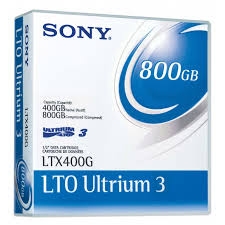 Sony LTO-3 Ultrium 3 400 GB / 800 GB Data Cartridge 680m, 12.65mm 