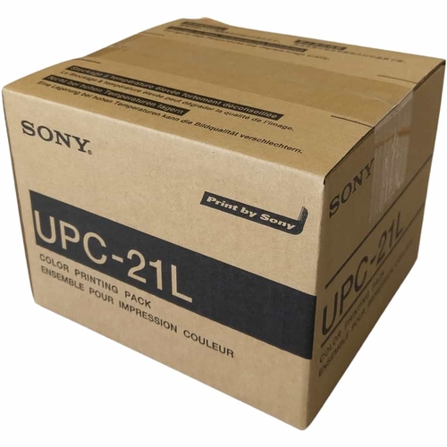 Sony UPC-21L Ultrason Kağıdı + Rulo Mürekkep Şeridi UP-20 / UP-21MD / UP-25MD (T6218) - 1