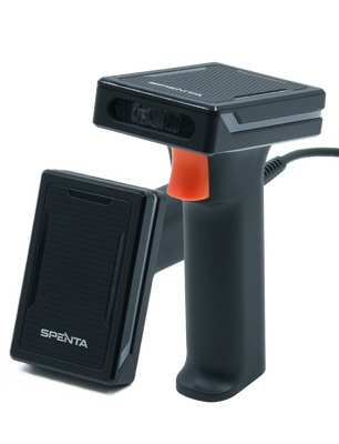 Spenta - Spenta ST-3810 + USB-HID + USB-COM + RS232 + 1D/2D Handheld Wired Barcode Scanner