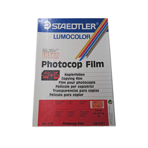 Staedtler Lumocolor 63610 DT1 A4 Fotokopi Filmi 210 x 297 mm - 1