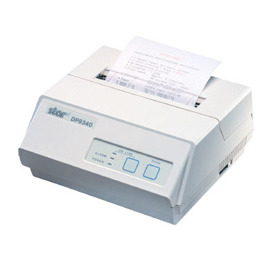 Star DP8340FC 2 Sat/Sn Paralel Manuel Kesici Beyaz Slip Dot Matrix Pos Yazıcısı (T9900) - 1