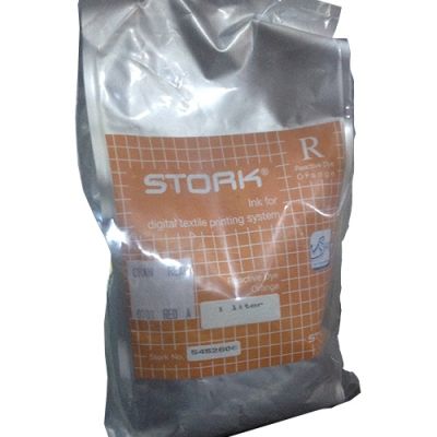 Stork 5452606 Orange Textile Ink 1 Lt. Reactive Dye - 1