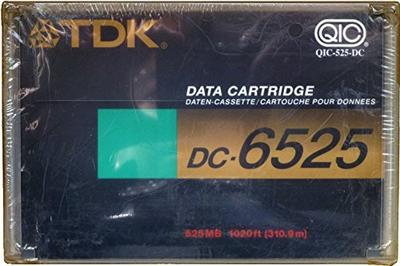 Tdk DC-6525 525MB 311m 6.3mm Data Cartridge 