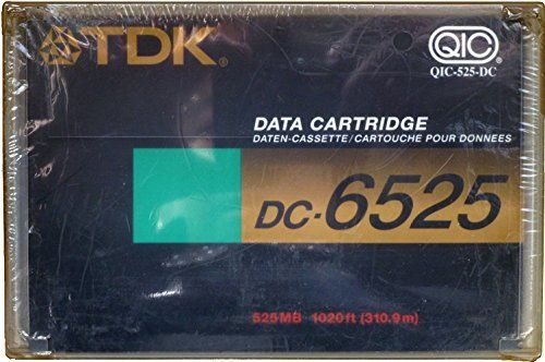 Tdk DC-6525 525MB 311m 6.3mm Data Cartridge - 1