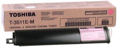 Toshiba T-3511E-M Kırmızı Orjinal Toner - E-Studio 281C / 351C (T10660) - Thumbnail