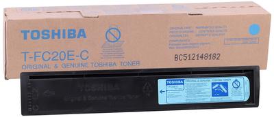 Toshiba T-FC20E-C Cyan Original Toner - E-Studio 2020C 