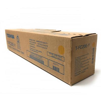 Toshiba T-FC20E-Y Yellow Original Toner - E-Studio 2020C 