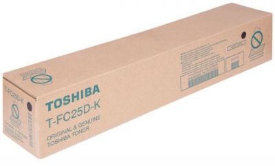 Toshiba T-FC25D-K Original Black Toner - E-Studio 2040C / 2540C - 1