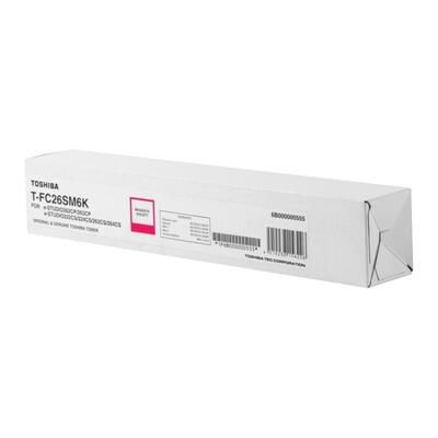 Toshiba T-FC26SM6K Magenta Original Toner - E-Studio 262CP / 222CS / 263CS 