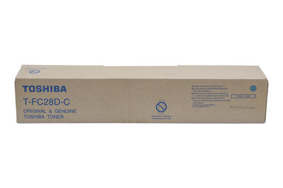 Toshiba T-FC28D-C Cyan Original Toner - E-Studio 2330C / 2820C 