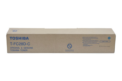 Toshiba T-FC28D-C Cyan Original Toner - E-Studio 2330C / 2820C - 1