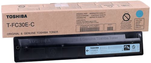 Toshiba T-FC30EC Cyan Original Toner - E-Studio 2050C / 2550C - 1